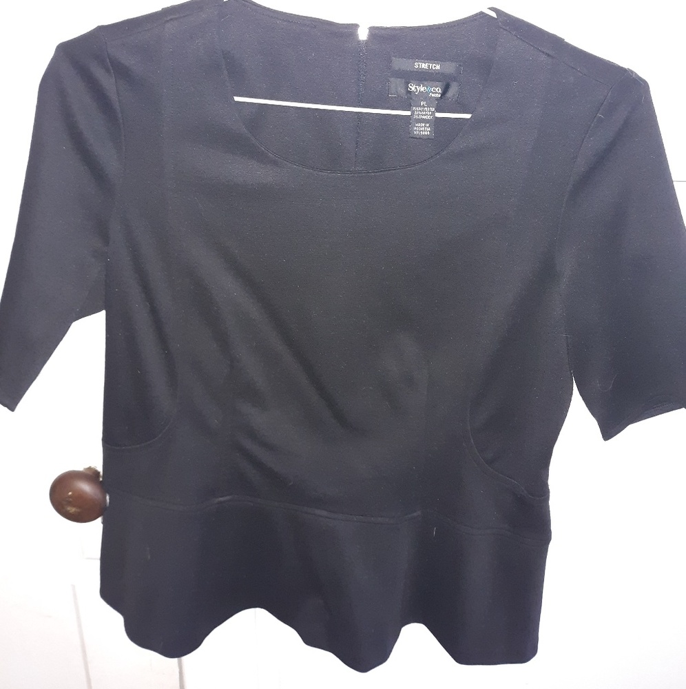 Skirted crop top